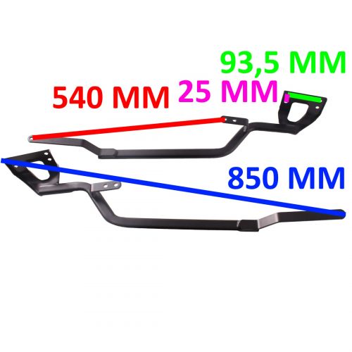 Telaietto posteriore per baule Shad