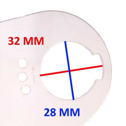 Visiera casco integrale trasparente...