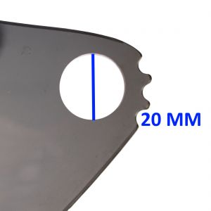 Visiera casco integrale fume 2