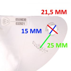 Visiera casco Yamaha Fly... 2