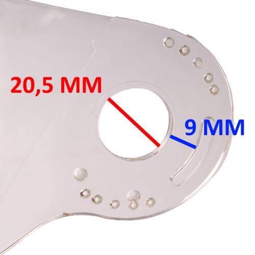 Visiera trasparente per casco Bye...