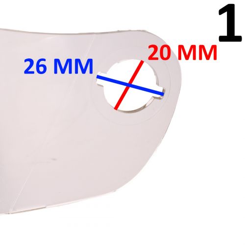 Visiera casco Yamaha BYER9909TR00...