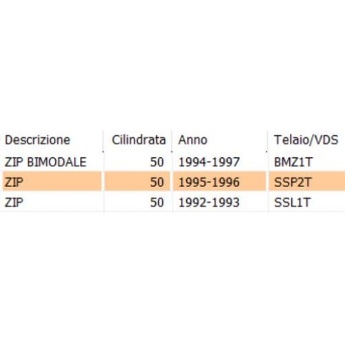 Manubrio Piaggio Zip base dal 1992 al 97