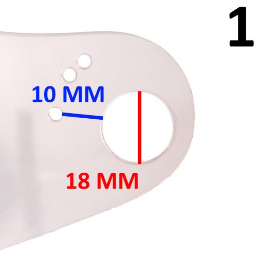 Visiera casco FM 120 Tracker Enduro...