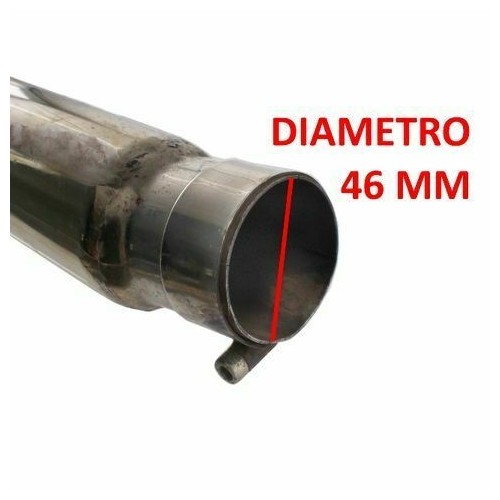 Silenziatore moto marca SPES da 46