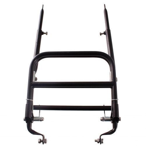 Portapacchi anteriore nero