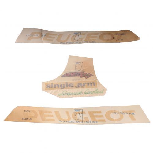 Kit incompleto adesivi laterali...