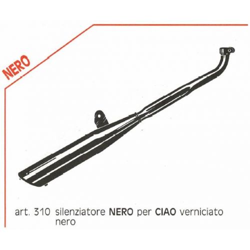 Scarico Ciao Sito Nero 310