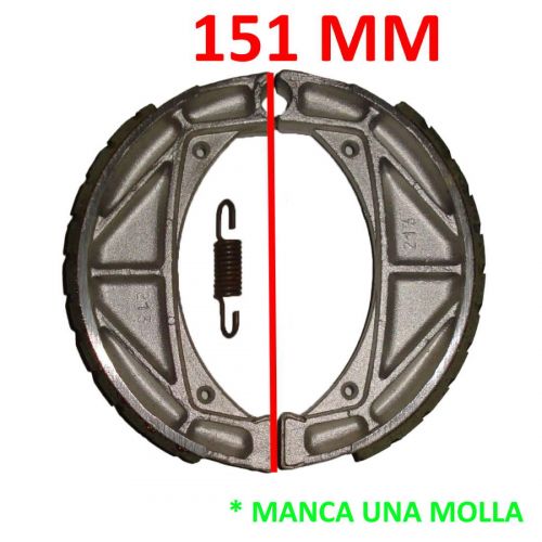 Coppia ceppi freno Cagiva Ala Blu Ala...