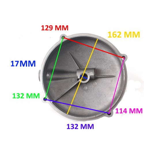 Coperchio frizione Ape MP P501 e P601
