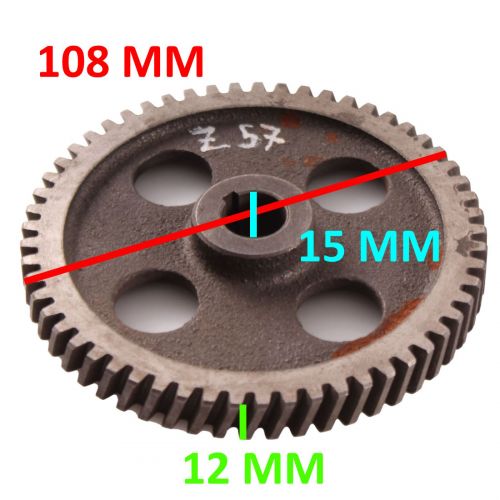 Ingranaggio campana frizione 57 denti