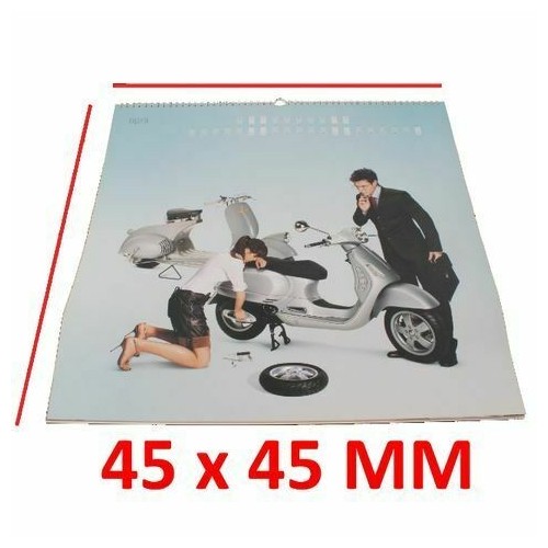 Calendario Piaggio Vespa 2004 e 2005