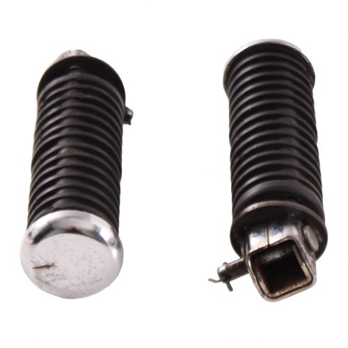 Coppia pedane poggiapiedi moto custom