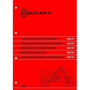 Catalogo ricambi Gilera GSM