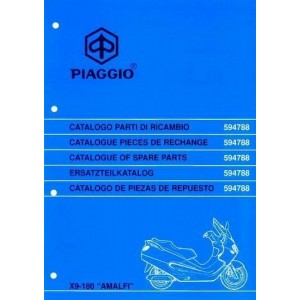 Catalogo ricambi Piaggio X9...