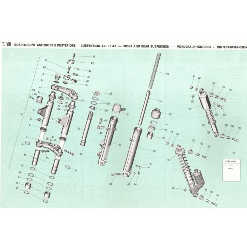 Catalogo parti di ricambio Gilera TG1...