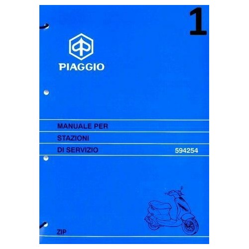 Manuale stazioni servizio Piaggio Zip