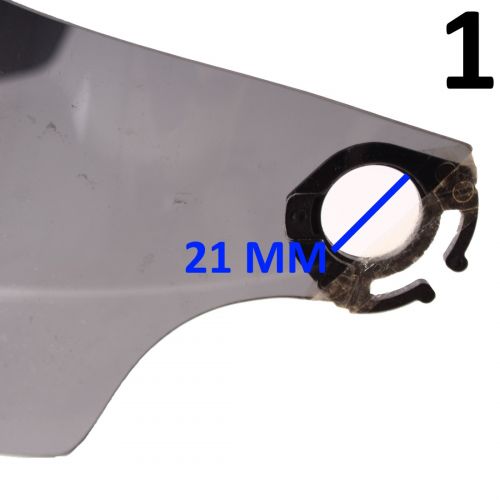 Visiera casco epoca YFX Yamaha...