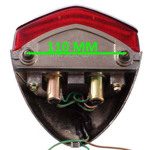 Faro posteriore moto custom Stanley...