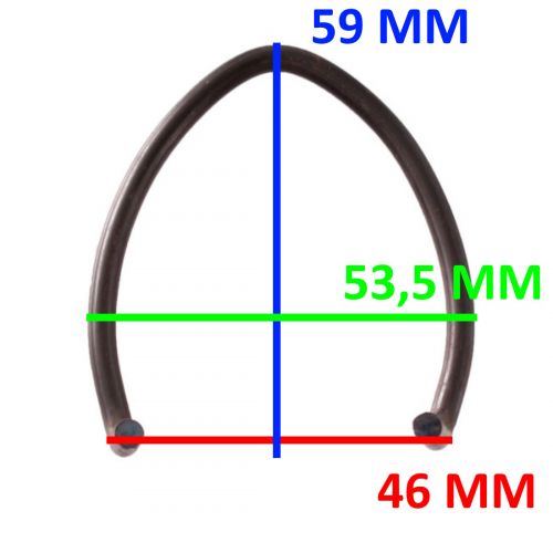 Molla ritorno ceppi freno a punta per...