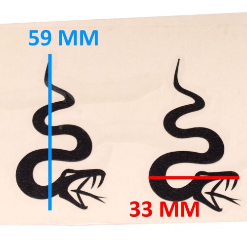 Coppia adesivi Mamba