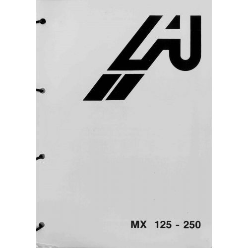 Catalogo ricambi Aprilia MX 125 e 250