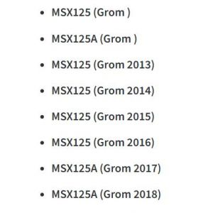 Filtro aria Honda MSX 125 -... 2