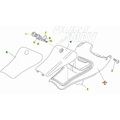 Carena del tunnel centrale per...