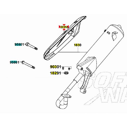Paracalore Kymco Agility Like -...