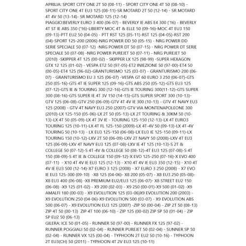 Corpo serratura scooter Piaggio Vespa...