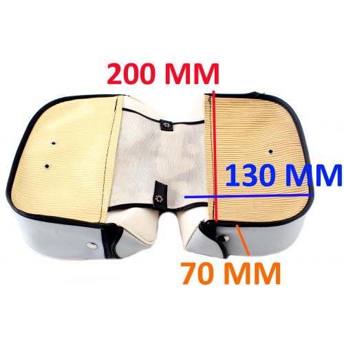 Coppia borse laterali bici bimbo 12 e 16