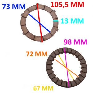 Kit dischi frizione Cagiva... 2