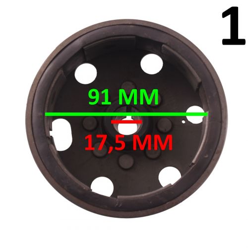 Volano Motoplat 12V90W63 rotazione...