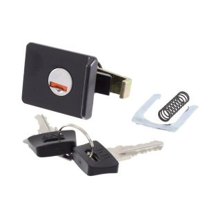 Serratura bauletto nera...