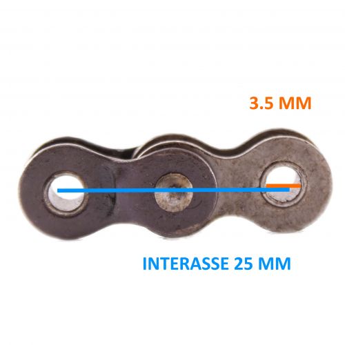 Falsa maglia per catena Regina Extra...