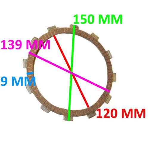 Kit dischi frizione Cagiva WMX 500...