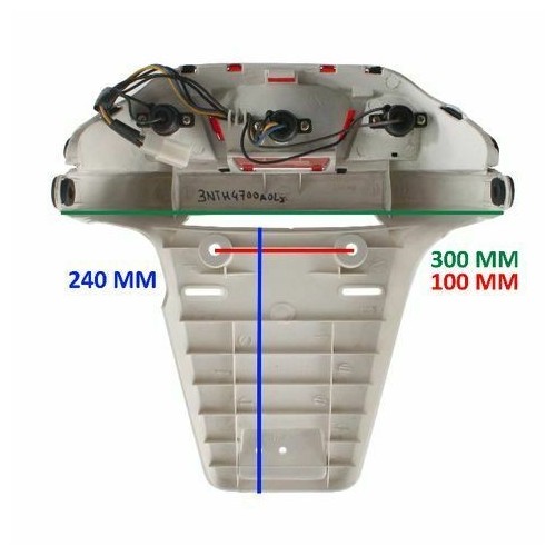 Parafango con fanalino Yamaha CTS...