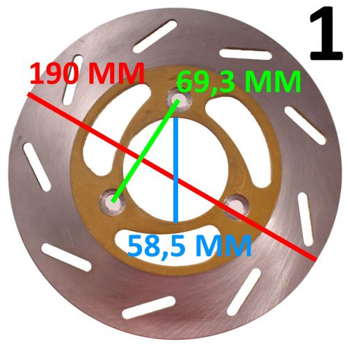 Disco freno anteriore Gilera Typhoon...