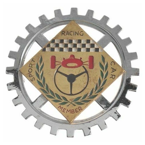 Emblema Logo Sport Racing Car Member