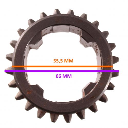 Ingranaggio scorrevole retromarcia...
