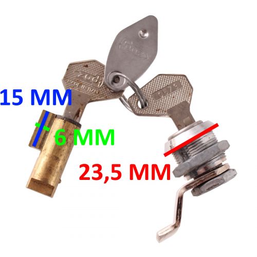 Kit serrature Vespa epoca Zadi