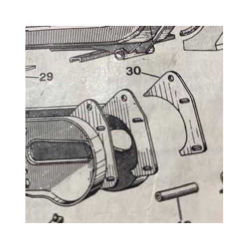 Protezione fissaggio motore Piaggio...