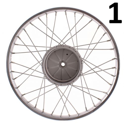 Ruota posteriore a raggi Ciao da 17