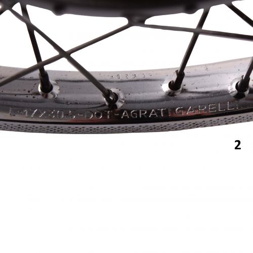 Ruota posteriore a raggi Ciao da 17