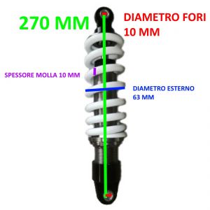 Ammortizzatore Pit Bike da 270 2