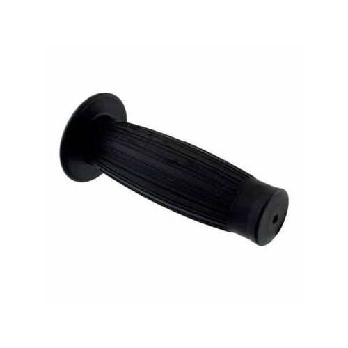 Coppia manopole moto epoca bombate nere