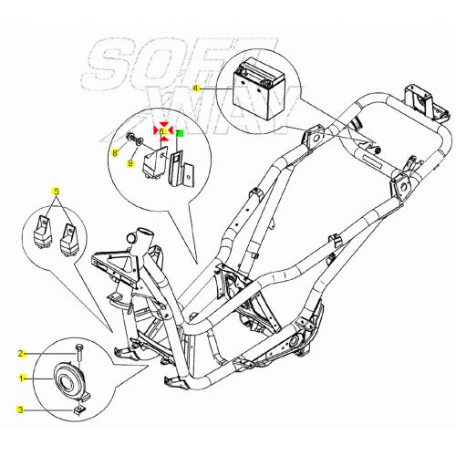 Teleruttore avviamento scooter...
