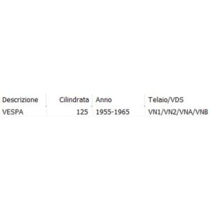 Portatarga Vespa 125 150... 2