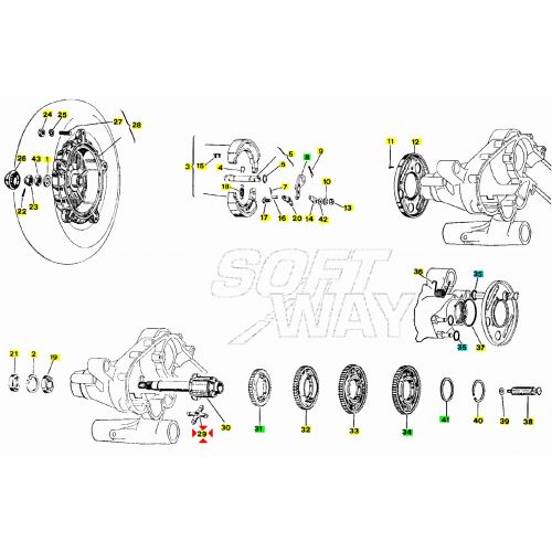Crociera cambio Vespa 125 PX PE
