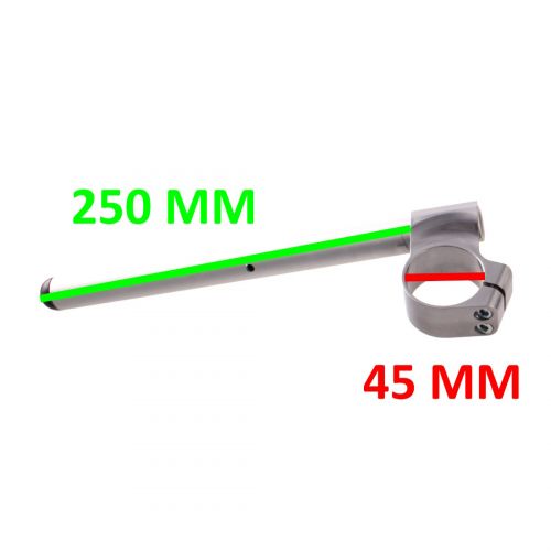 Coppia semimanubri moto da 45